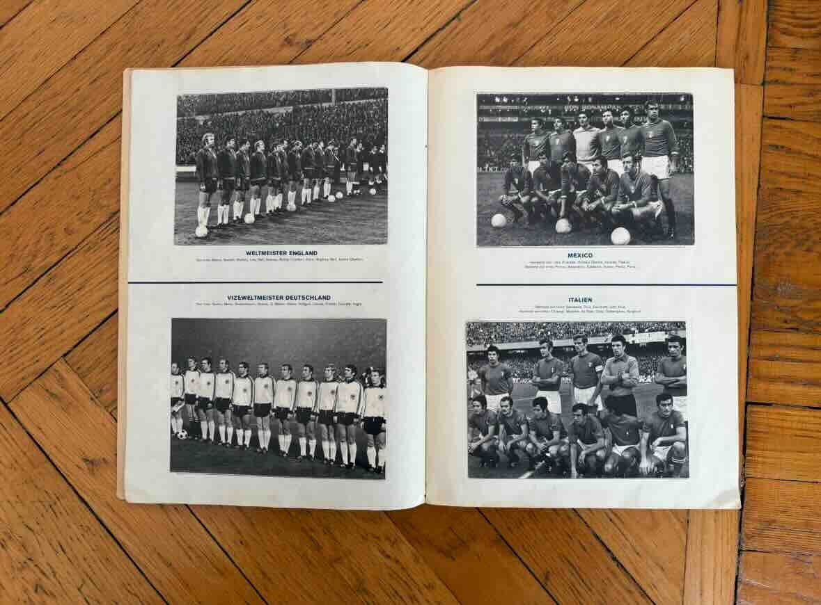 1970 Bergmann Verlag #7 Franz Beckenbauer Mexique 70