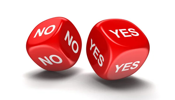 Yes no dice images libres de droit, photos de Yes no dice | Depositphotos