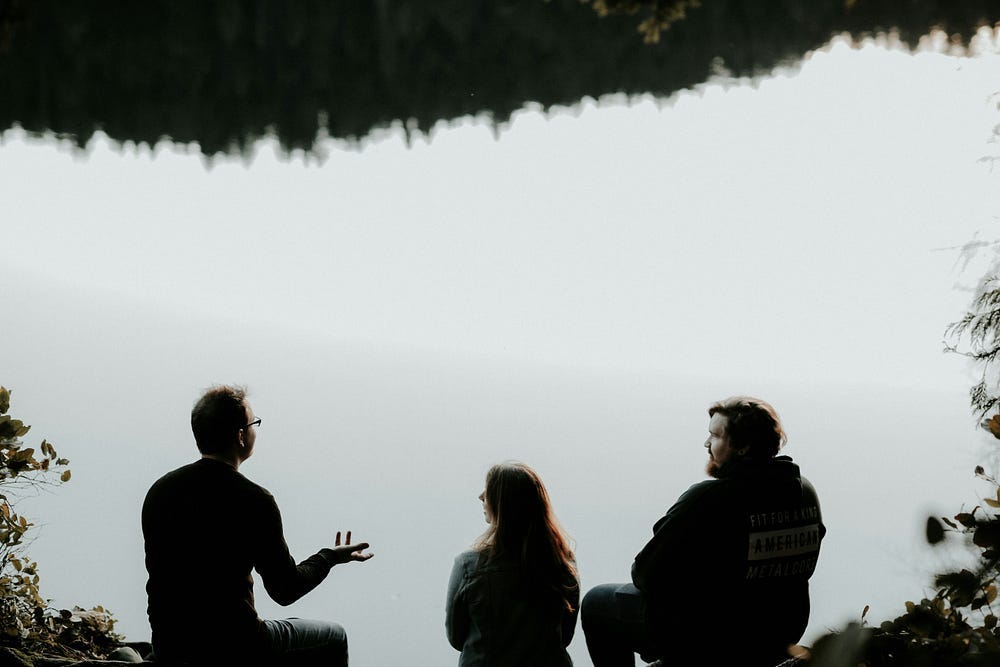 Speaking with some friends Speaking with some friends