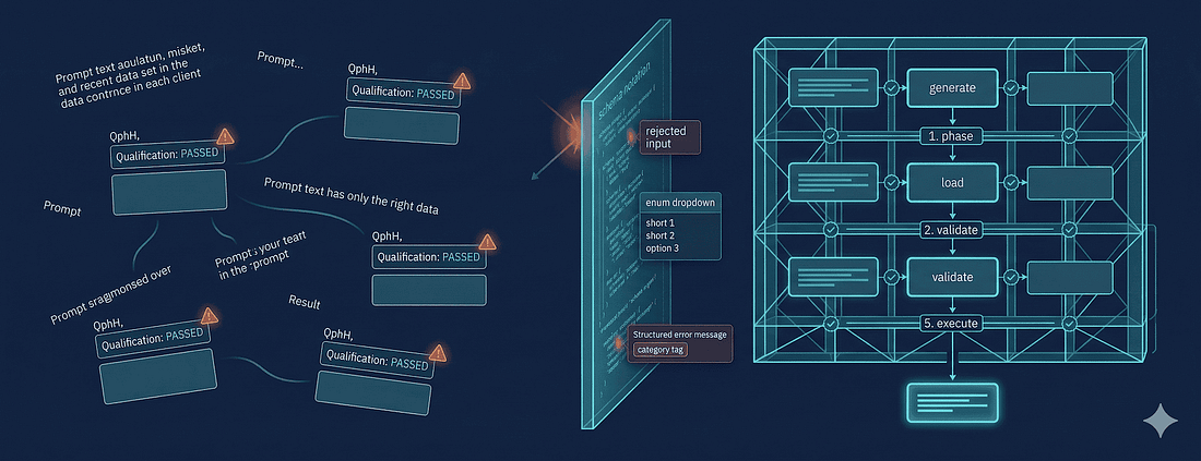 Giving agents knowledge instead of freedom