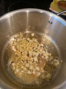 Getting Onions Translucent