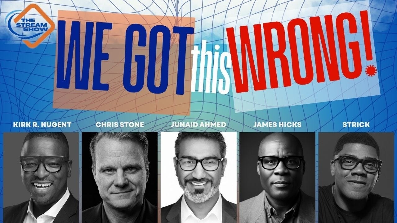 video thumbnail for 'What We Wish We Knew Sooner: Lessons From Experienced Podcasters | The Stream Show'