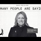 MANY PEOPLE ARE SAYING (4/24/26)