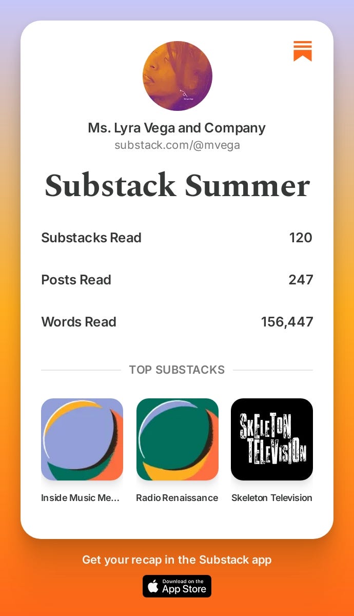Substack Summer