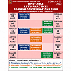 Free Spanish Language Conversation Club, Week 60. 