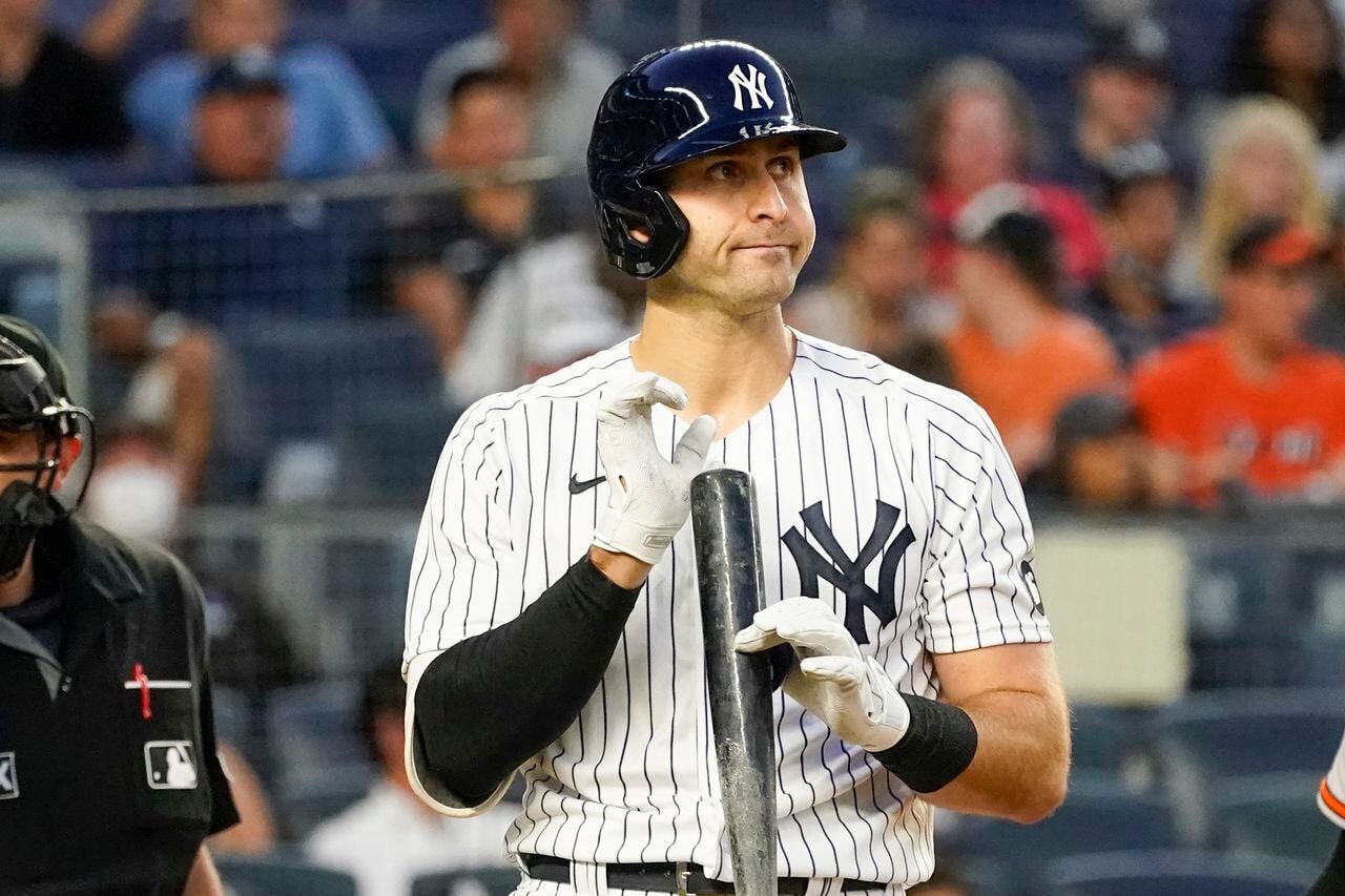 Why Yankees keep sticking Joey Gallo in 2 hole amid brutal slump - nj.com Why Yankees keep sticking Joey Gallo in 2 hole amid brutal slump - nj.com