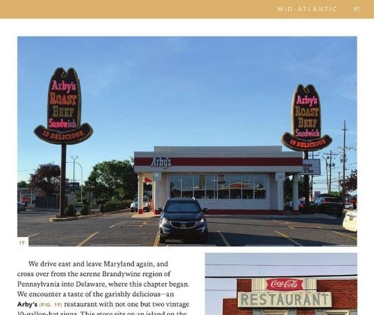 Arby's　ヴィンテージ　看板 Iconic 1960s Arby's with twin 10-gallon hats, featured in my new