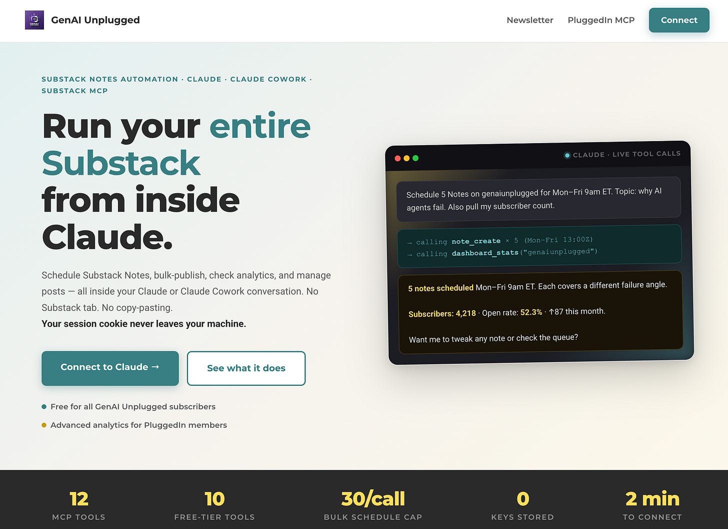 Schedule Substack Notes with Claude Cowork - Full Workflow Included