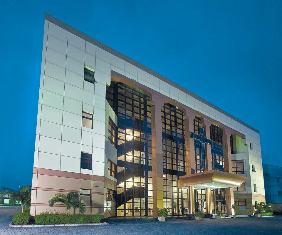 Guiding Light Assembly Church designed by Olajumoke Adenowo.