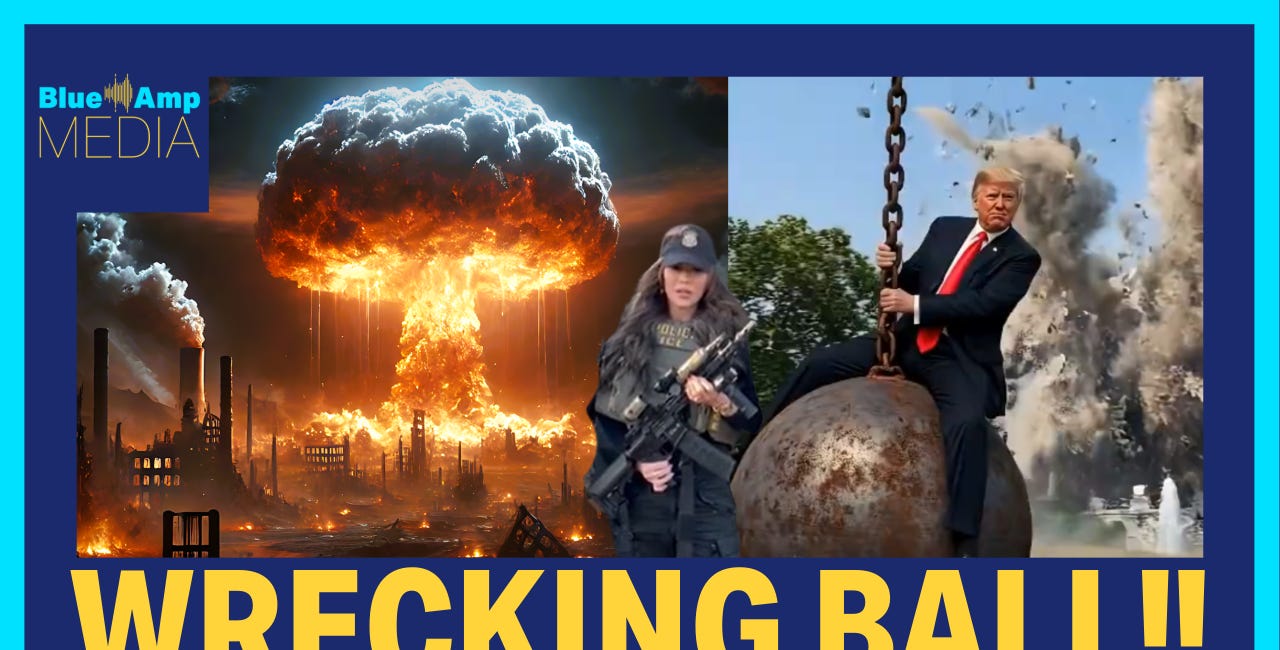 Shuster's Weekly Wrap-Up: Trump’s Meltdown & Kristi's Cruelty Come In Like A Wrecking Ball