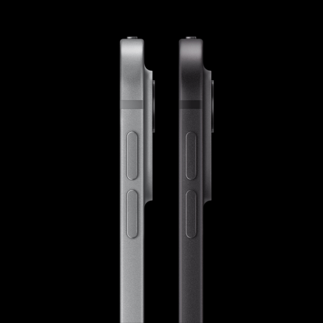 iPad Pro is incredibly portable. The 11-inch model is just 5.3 mm thin, and the 13-inch model is even thinner at a striking 5.1 mm.