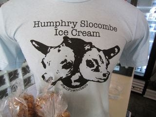 A - SF Humphry Slocombe T Shirt A - SF Humphry Slocombe T Shirt