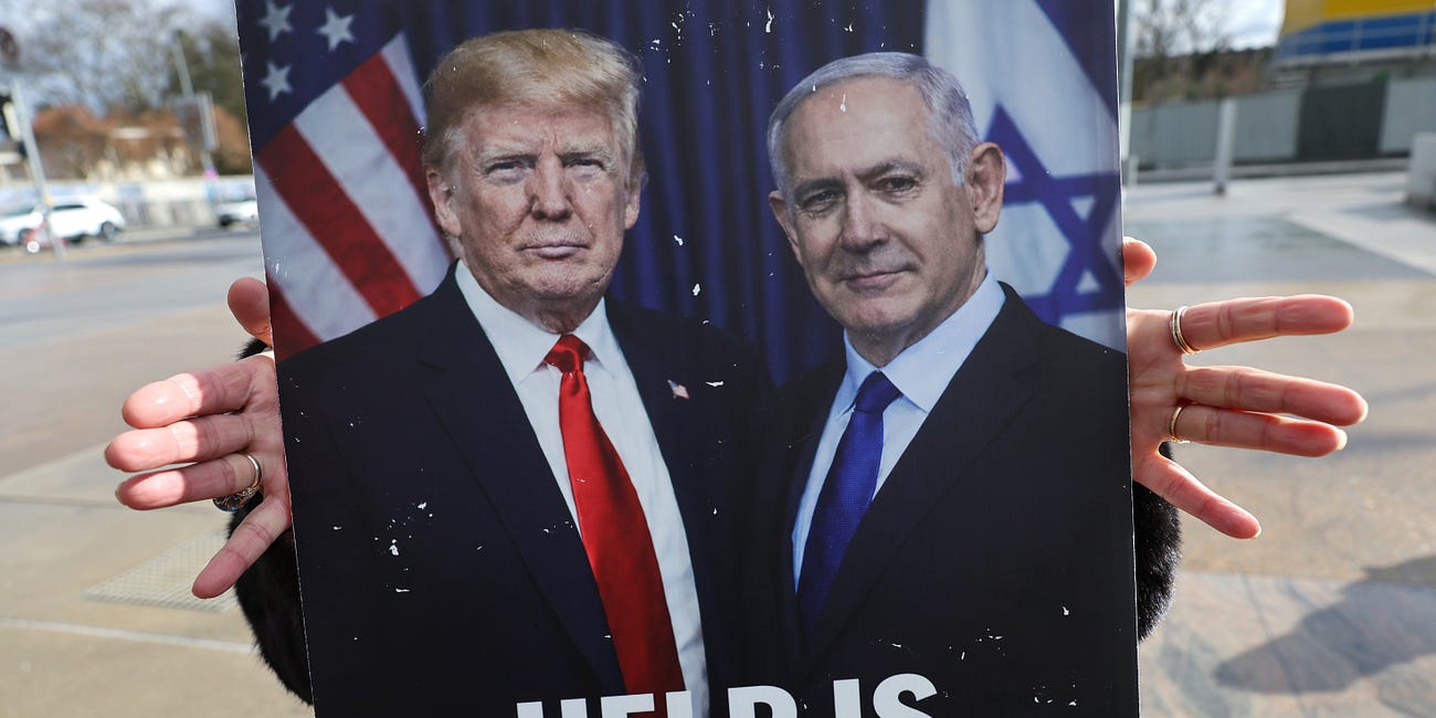 With largest build-up since Iraq, Trump threatens to go to war for Israel