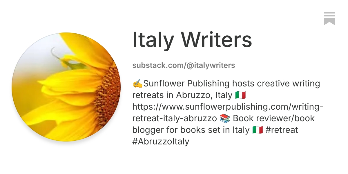 Italy Writers | Substack