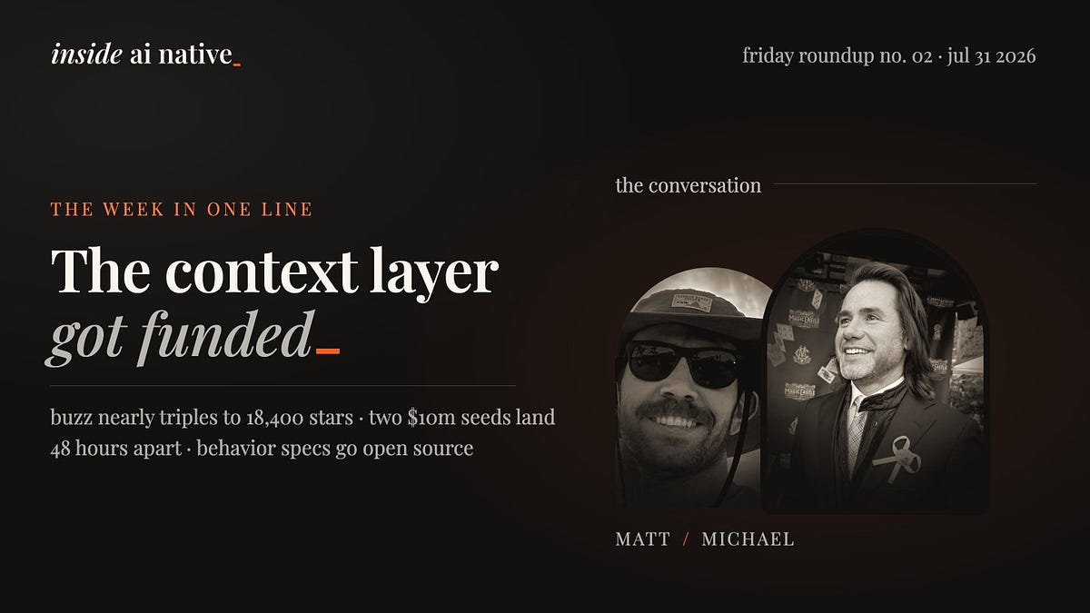 This Week in AI Native Companies #2: The context layer gets funded