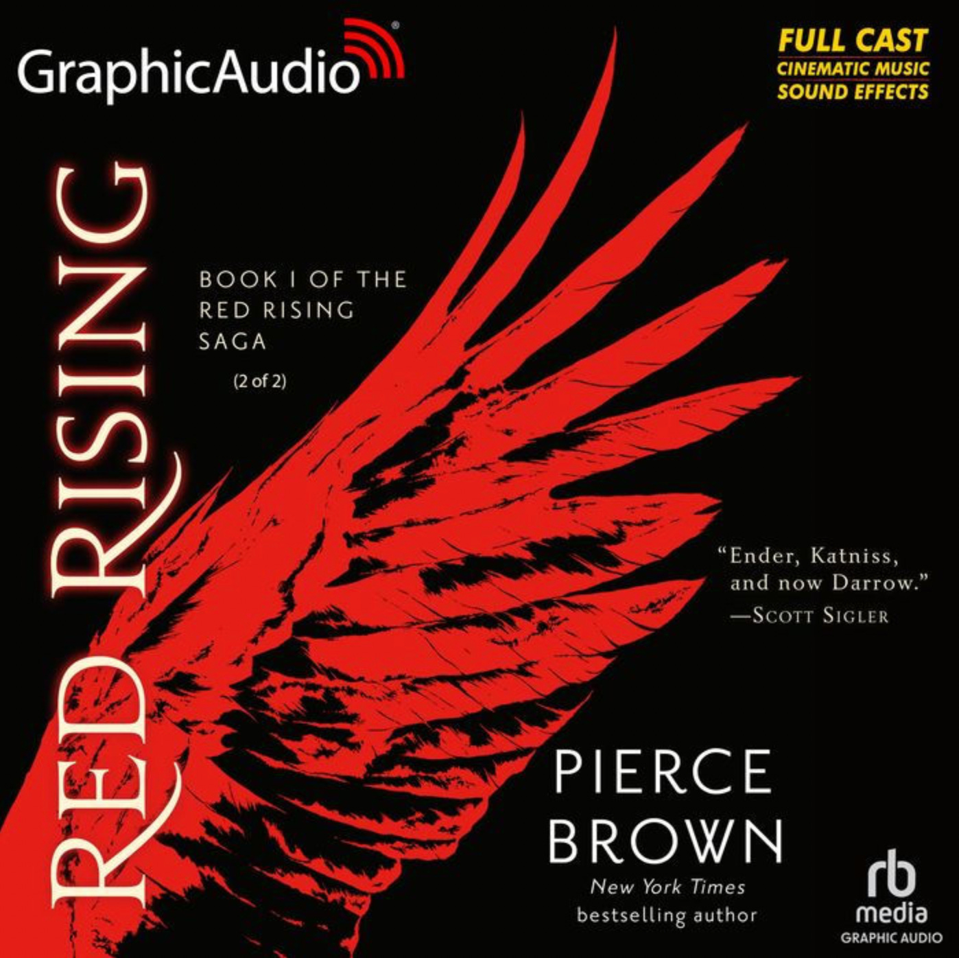Red Rising Graphic Audio Cover