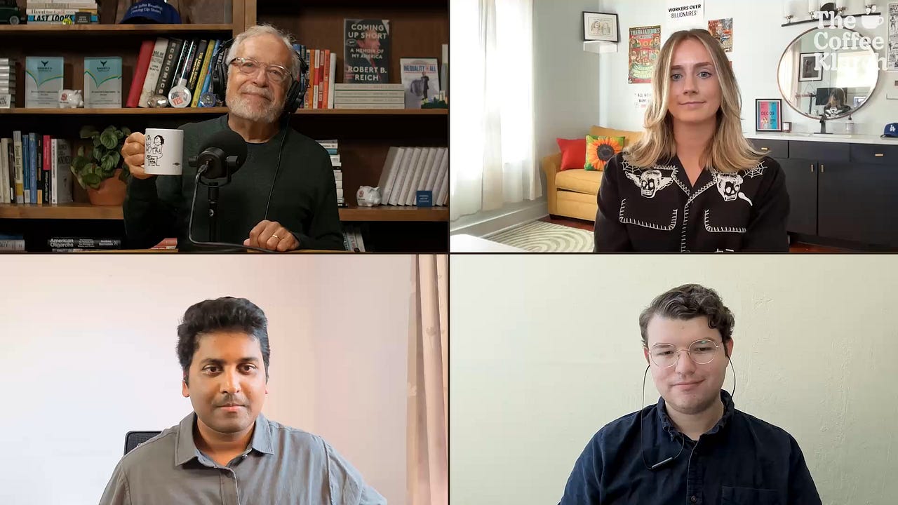 The Coffee Klatch with Robert Reich | Substack