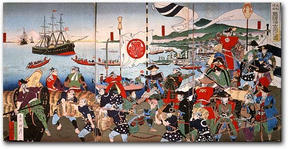 Perry arrives in Japan | Department of French and Italian | Vanderbilt  University
