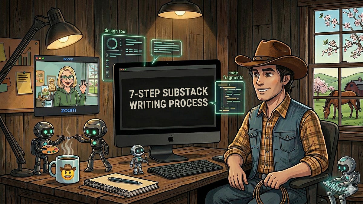 A 7-step system to write Substack articles 5X faster