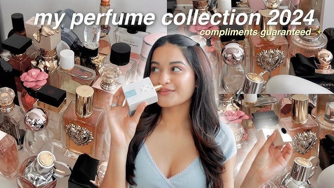 My Perfume Collection 2024 | sweet, vanilla, coconut, florals etc. |  nishkabhura