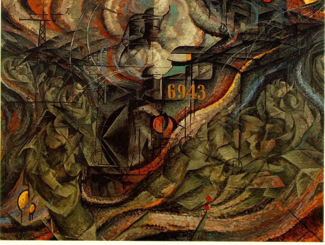 States of Mind by Boccioni States of Mind by Boccioni