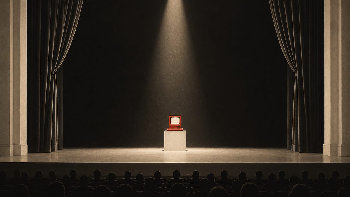 Audience at a Magic Show