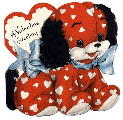 vintage Valentine cards