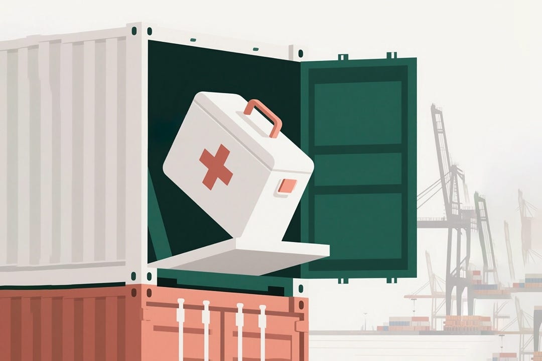 U.S. exports of high-value medical consumables to China primarily serve departments such as orthopedics, neurology and neurosurgery. Photo: AI generated