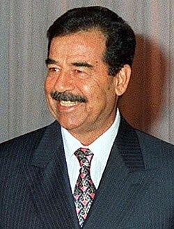 Saddam Hussein - Wikipedia