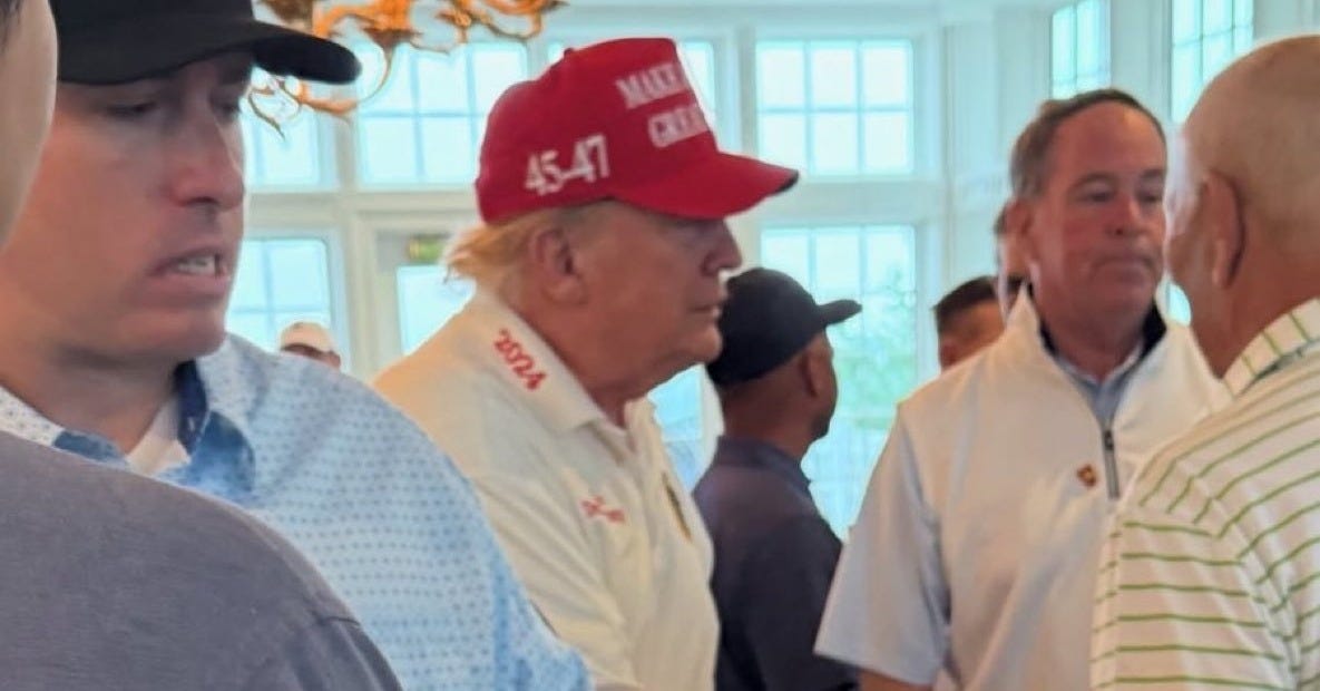 BREAKING: Trump Caught Golfing As Two US Soldiers Killed, One Missing 