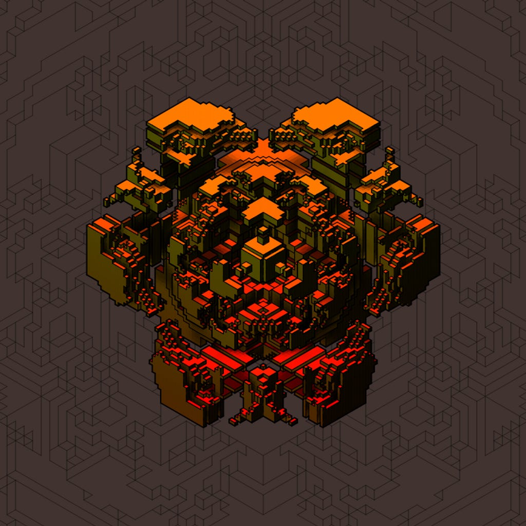 Isofrag generator series I #71 Isofrag generator series I #71