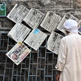 Press freedom in Pakistan falls off a cliff
