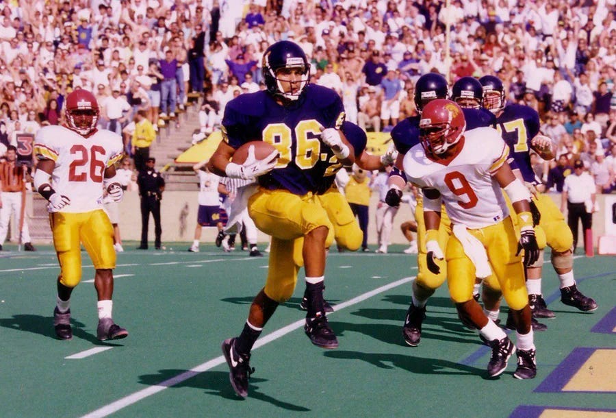 Remembering Cal football legend Sean Dawkins (1971-2023)