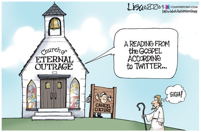 The church of eternal outrage