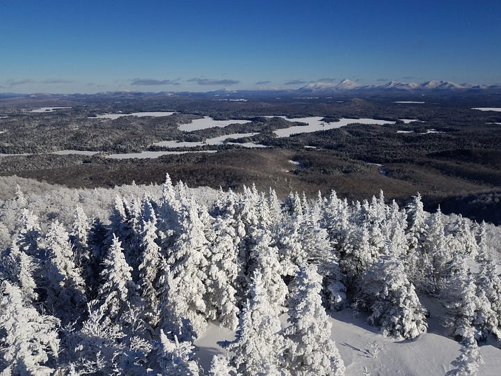 Hiking to St Regis Mountain