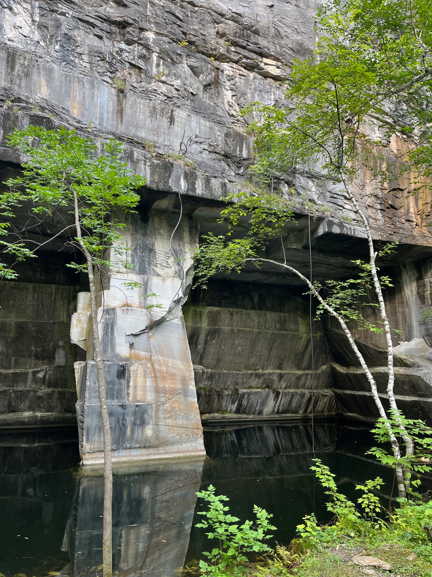 When you break a mountain - by Miles Howard - Mind the Moss, image size:1512x2016