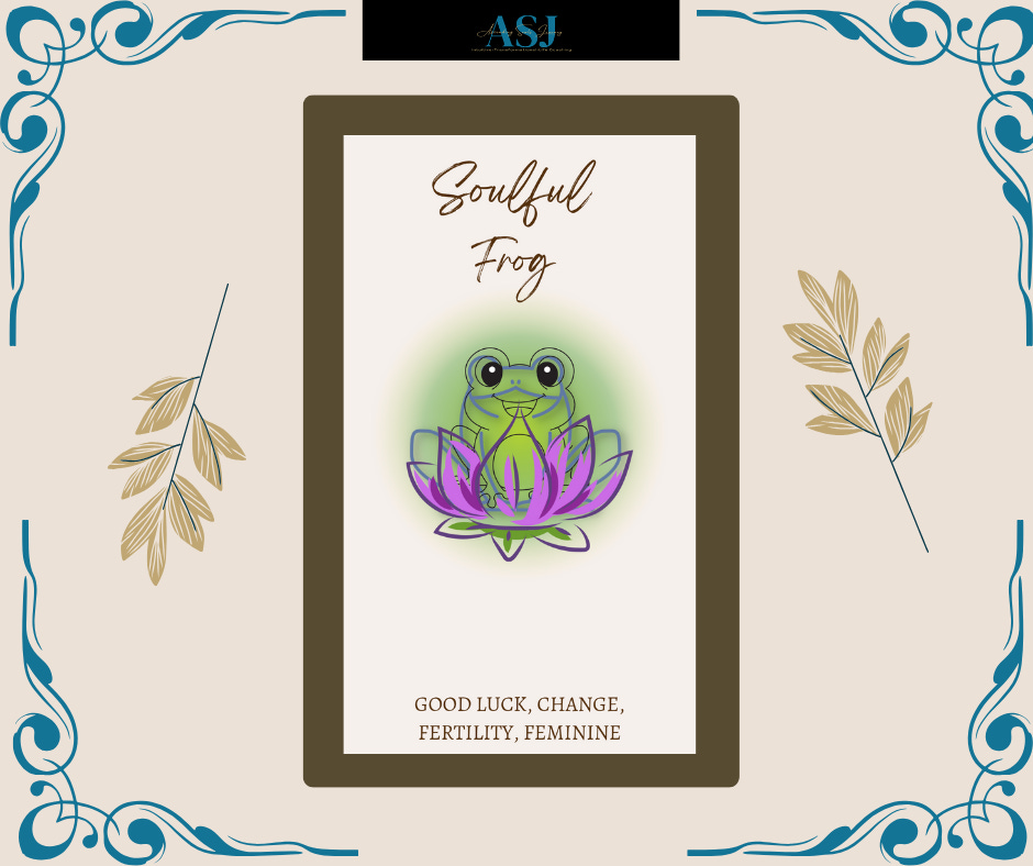 Soulful Frog Rising Oracle Message by LA Gonzales of Ascending Souls Journey