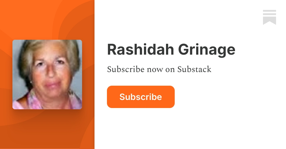 Grinage Postcode Rashidah Grinage | Substack
