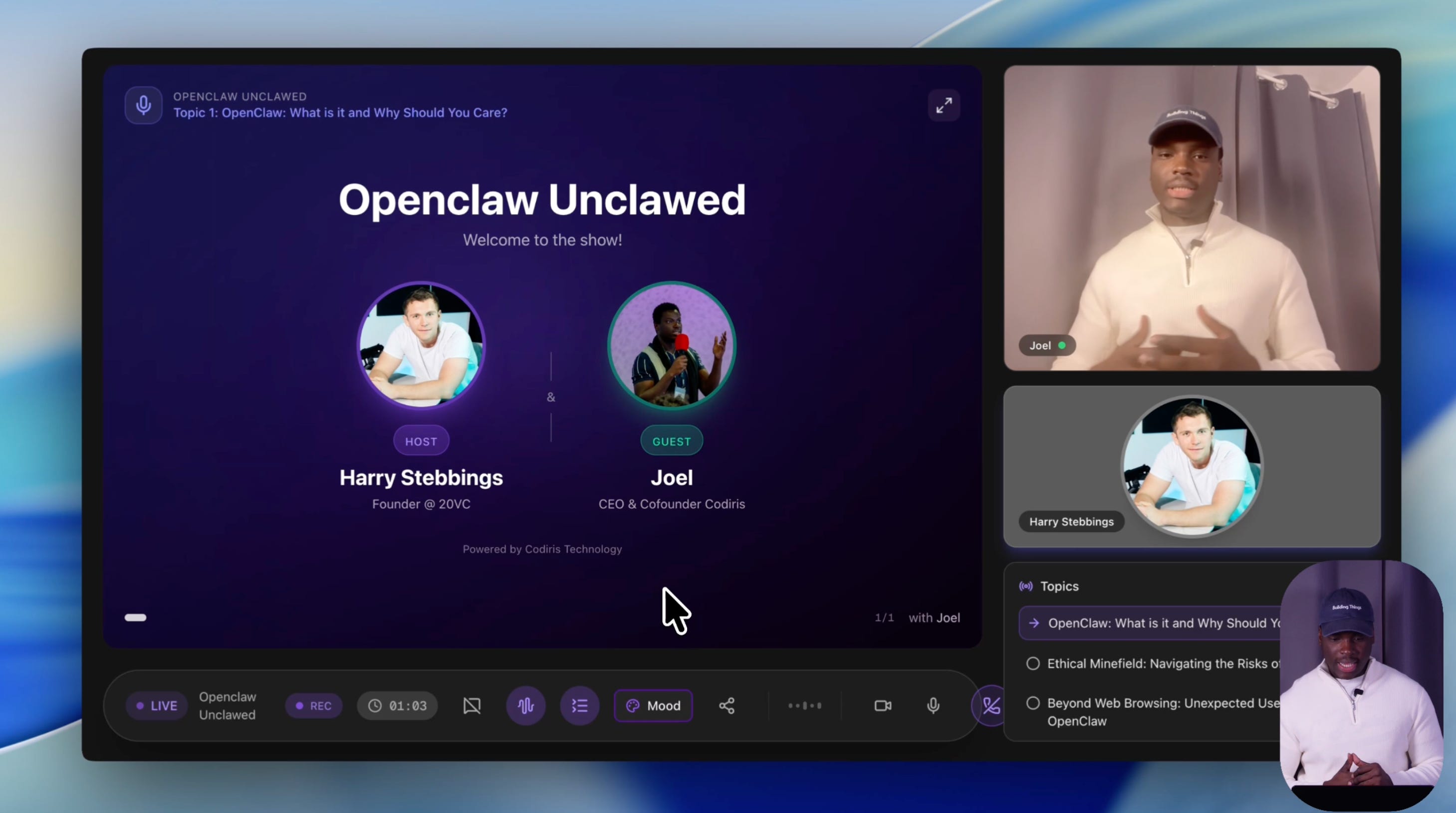 Introducing Codiris Pod: Where Humans and AI Create Real Conversations ...