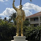 Pastors And Rabbis Dedicate And Worship Golden Statue Of Trump. Trump Threatens Nukes On Iran (Again), Says Not To Worry About Hantavirus