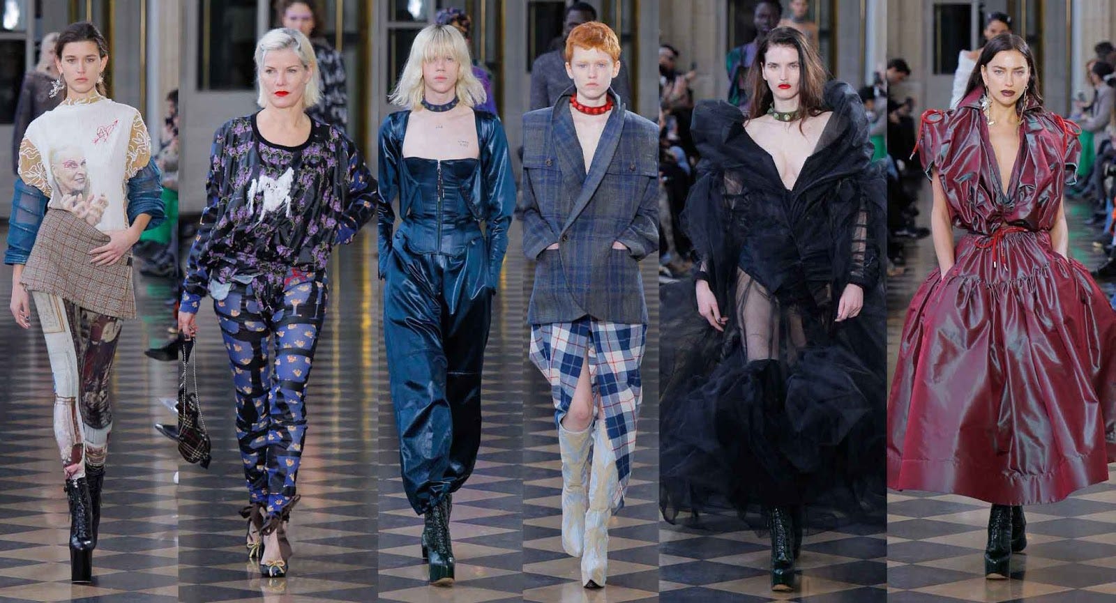 Vivienne Westwood☆ ムラ糸裏毛 パネルブロッキングトップ Vivienne Westwood - Vivienne Westwood☆ ムラ糸裏毛 パネル