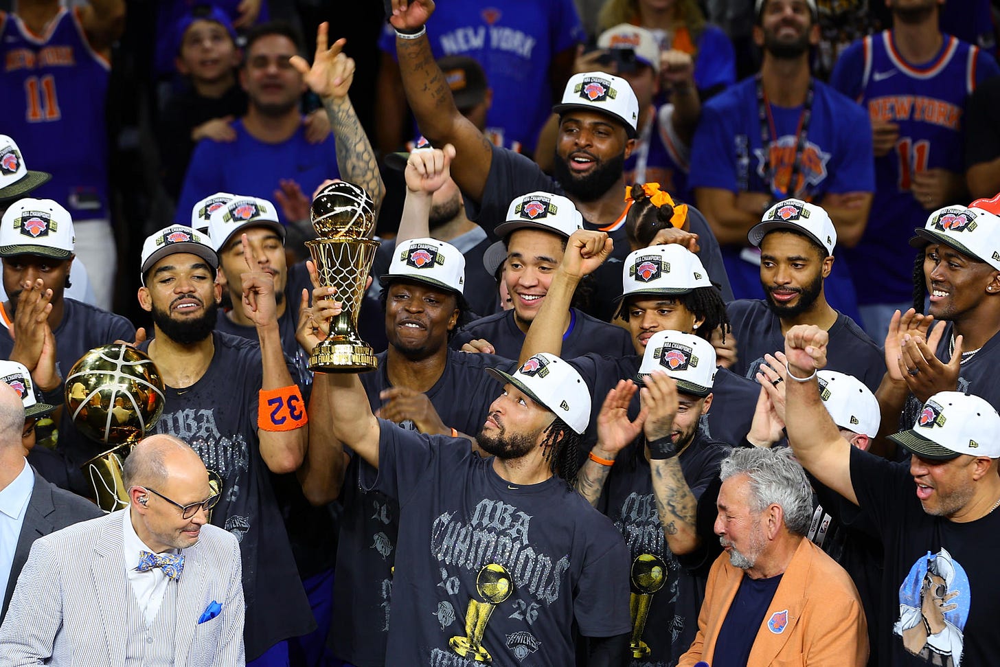 Los Knicks se coronan y rompen la sequía de 53 años sin título de la NBA