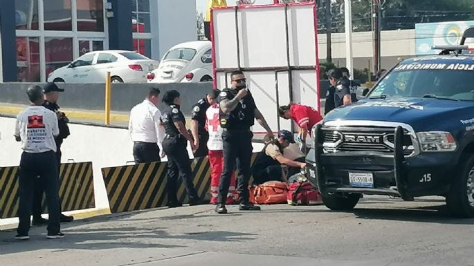 Hombre hacía ejercicio sobre bulevar Adolfo López Mateos y muere de un infarto Hombre hacía ejercicio sobre bulevar Adolfo López Mateos y muere de un infarto