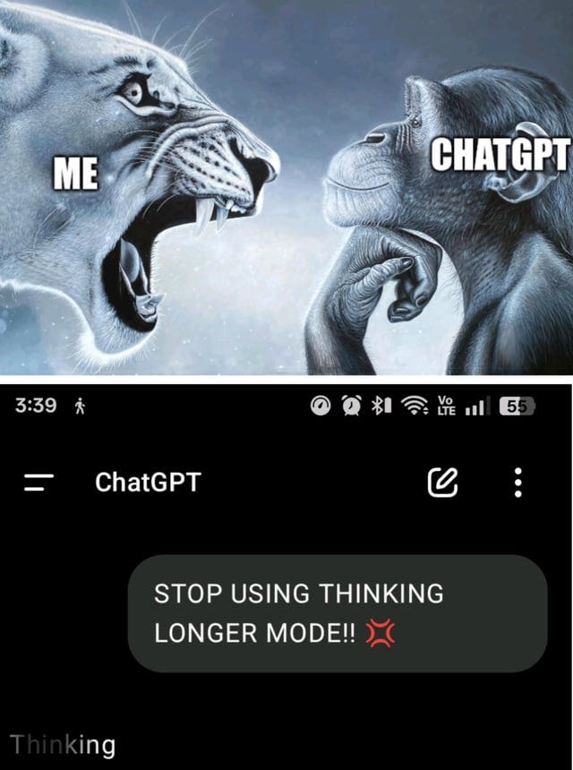 r/ChatGPT - This "updated AI model" ahh made me look like a fool 😐 r/ChatGPT - This "updated AI model" ahh made me look like a fool 😐