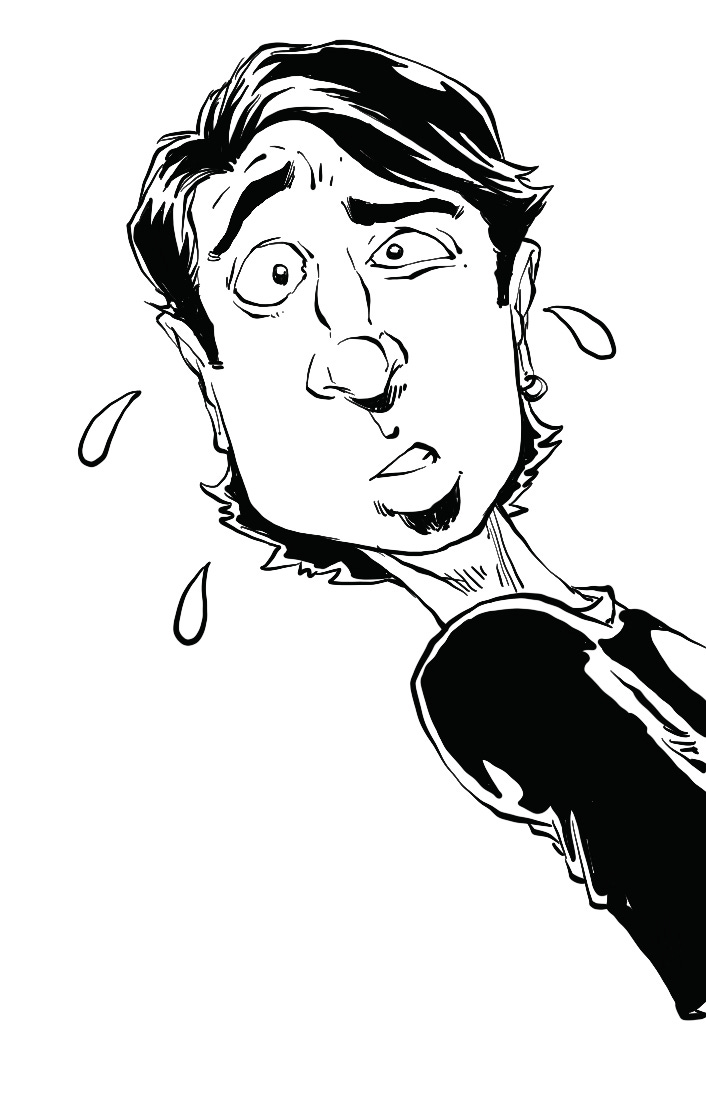 Jaime Buckley's Chronicles of a Hero Wendell peeking out