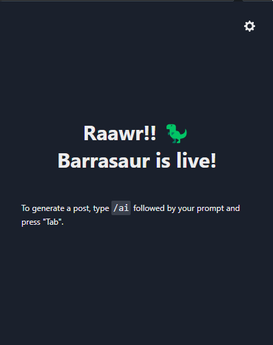 Screenshots of extension after today's advances.