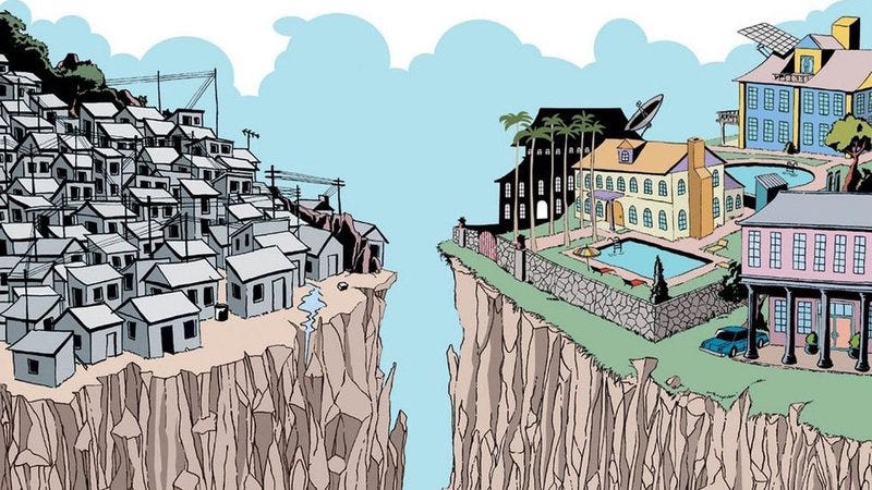 Desigualdade de renda no Brasil caiu entre 2002 e 2015, aponta estudo Desigualdade de renda no Brasil caiu entre 2002 e 2015, aponta estudo