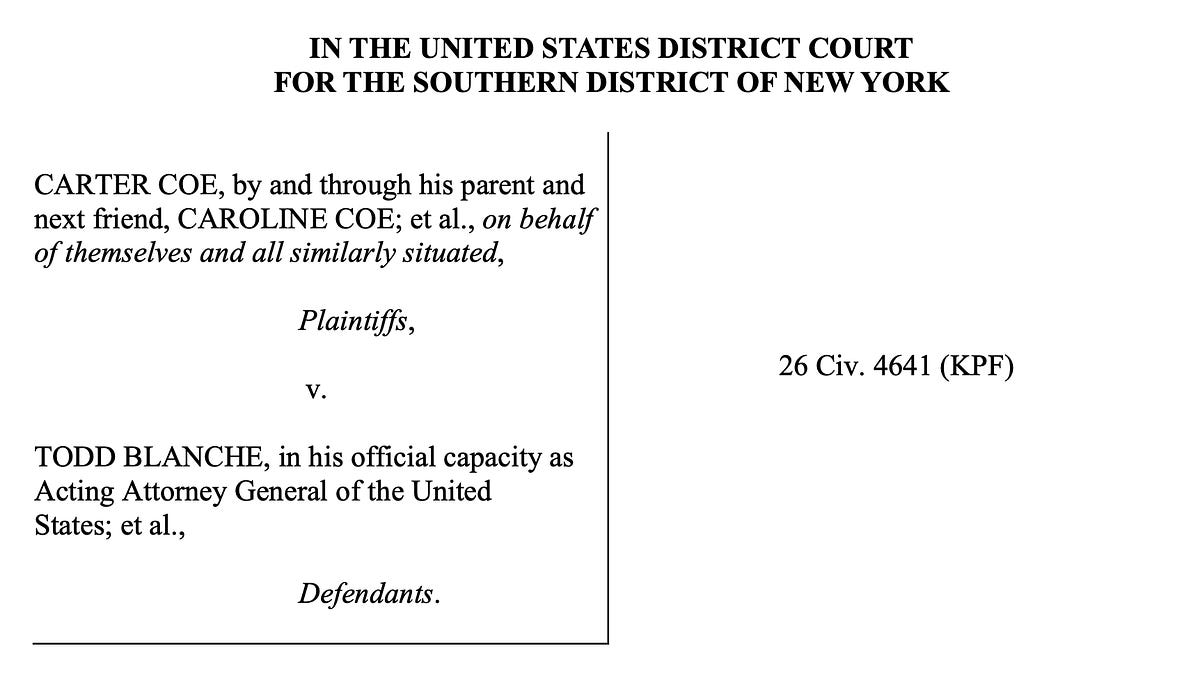 Federal judge blocks DOJ from seeking NYC trans care information via grand jury subpoena