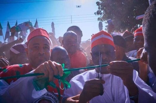 Mr Kwankwaso opening party Office in saminaka Kaduna