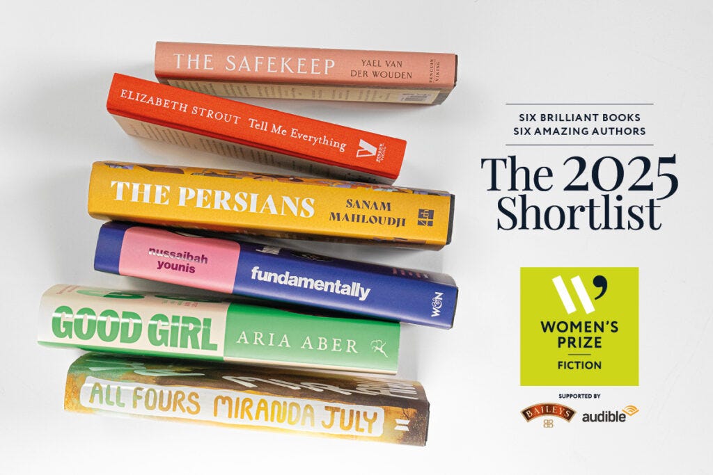 Announcing the 2025 Women's Prize for Fiction shortlist! - Women's Prize : Women's  Prize